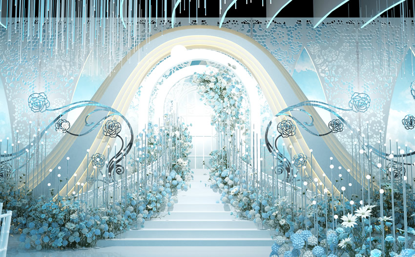 东川釡香烙馍村水晶厅效果展示